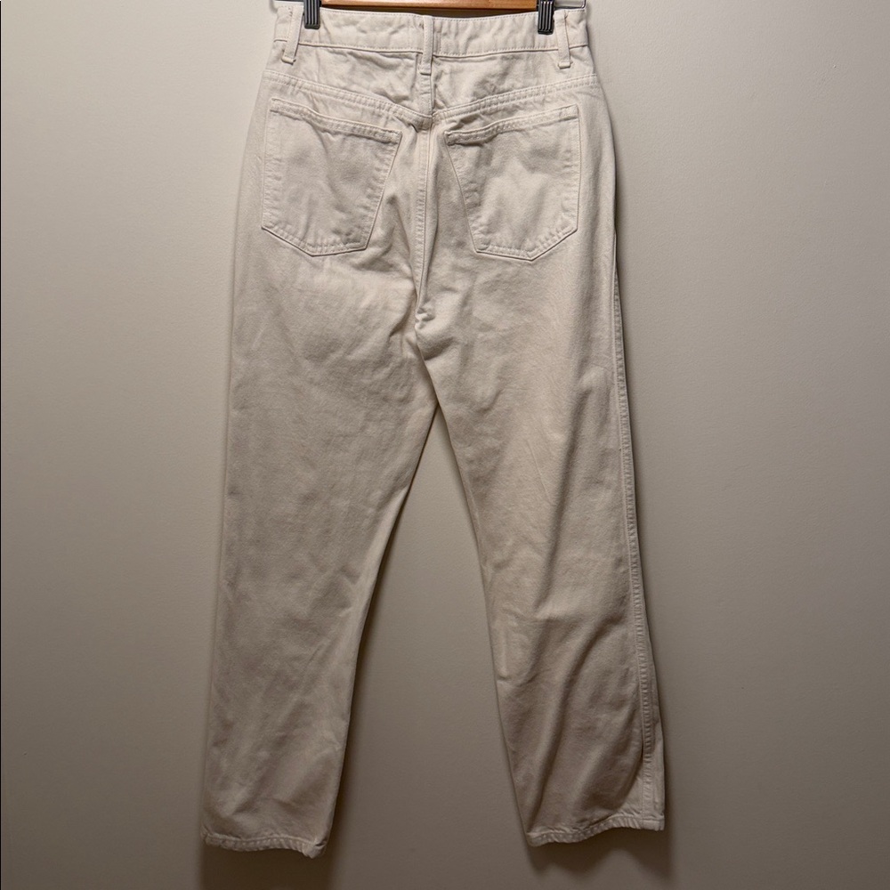 Khaite Abigail Off-White Jeans 28 - Picture 7 of 9